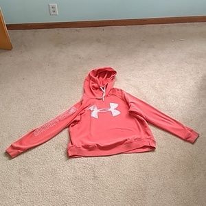 Peach UA sweatshirt
